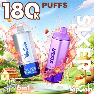 Vapsolo SIXER 180K PUFFS Vape za jednokratnu upotrebu